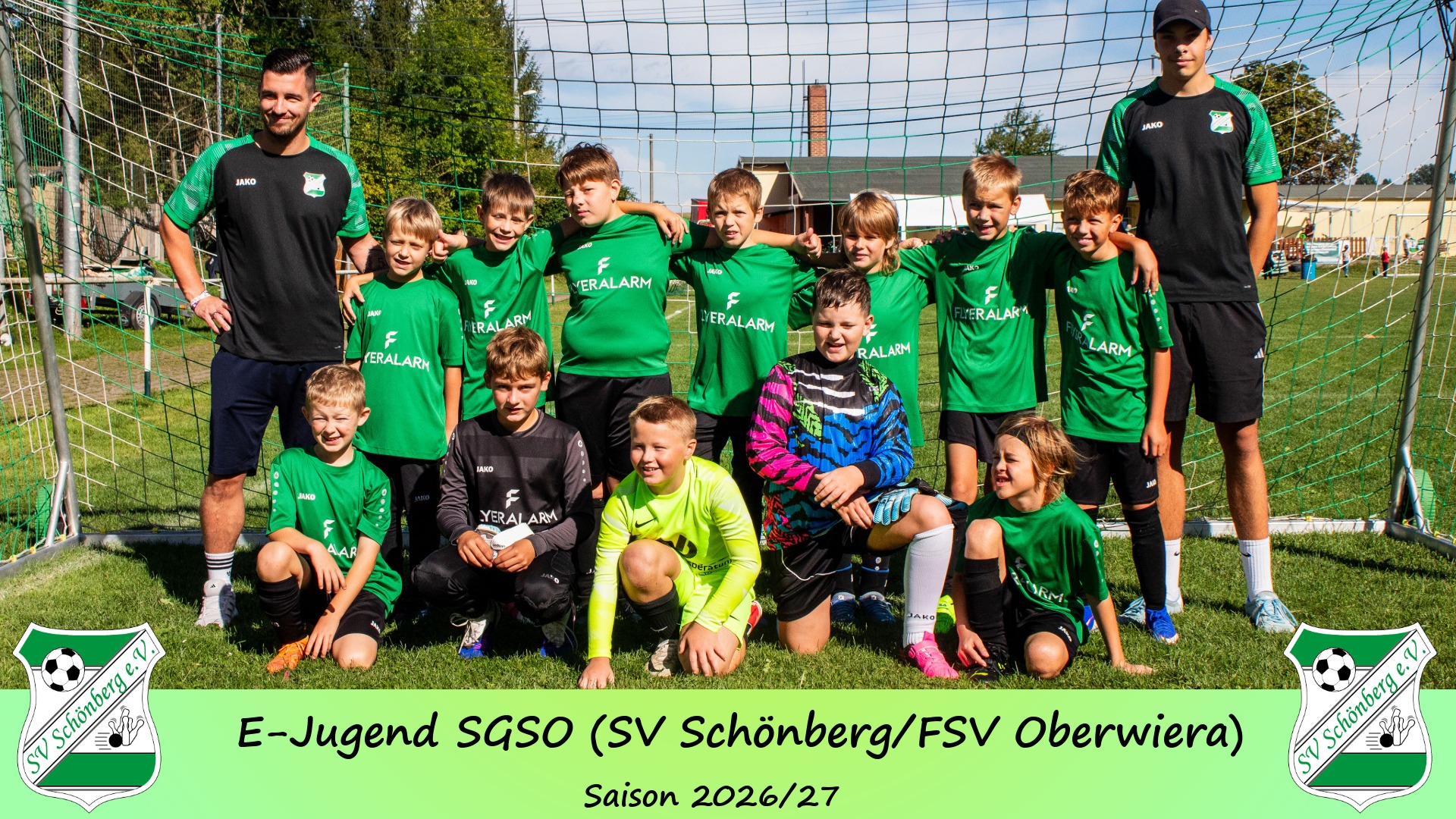 Teamfoto E‑Jugend